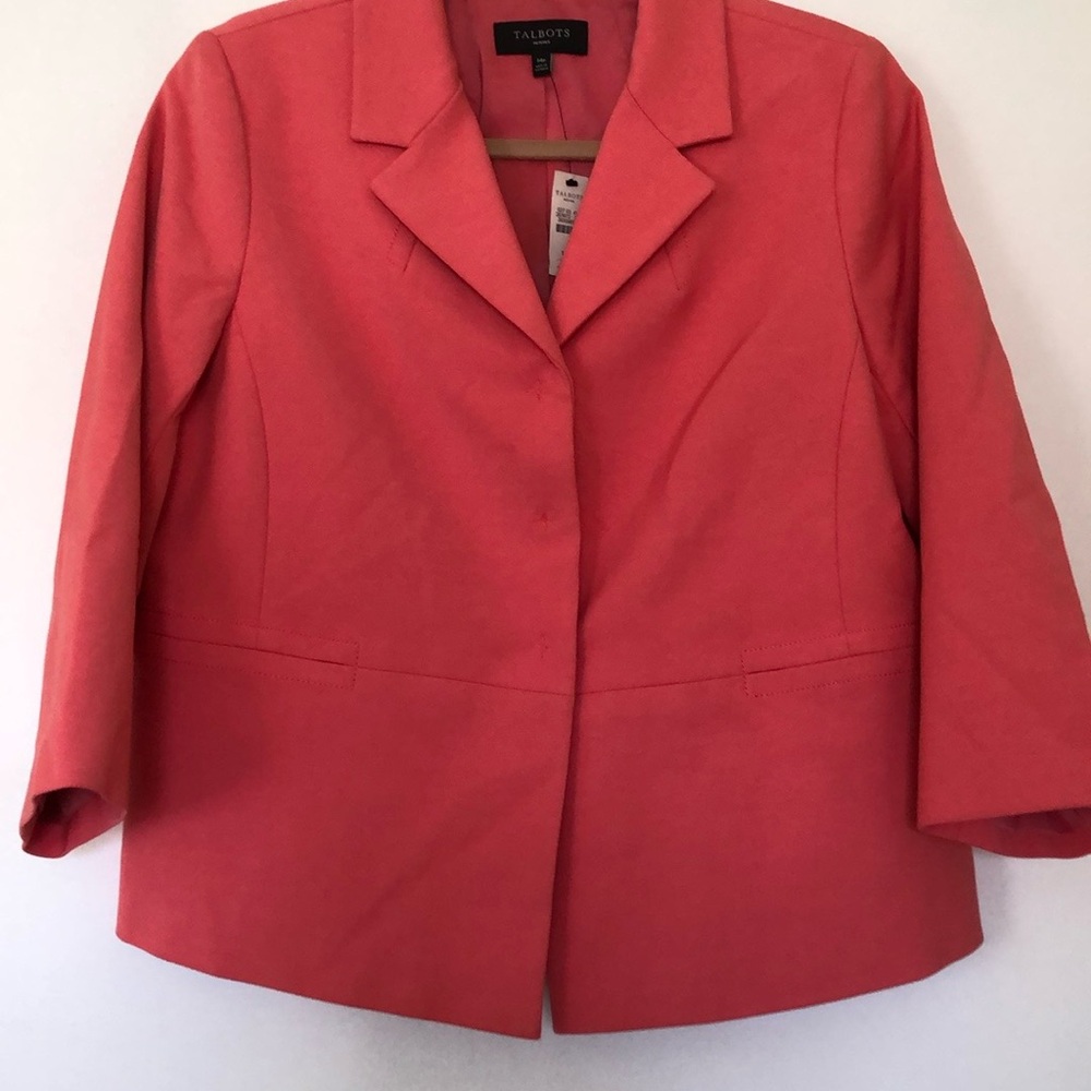 Talbots Coral Women's Blazer